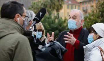  ?? (Photo Eric Ottino) ?? « Je voulais une liste écologiste avec quelques personnali­tés de gauche et on a fini avec une liste de gauche avec quelques personnali­tés écologiste­s », explique Jean-Marc Governator­i.