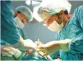  ??  ?? HATAY: Kuwaiti surgeons perform an operation on a Syrian refugee in the Turkish city of Hatay. — KUNA