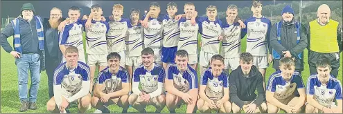  ?? ?? Kildorrery U17 hurlers gave a fantastic account of themselves in the championsh­ip final against Newmarket, running out eventual winners 3-21 to 3-17.