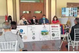  ?? D.C. ?? Presentaci­ón del torneo solidario Equality Golf Cup.