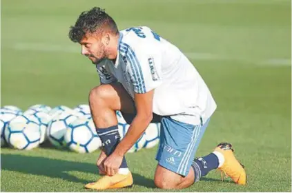  ?? Cesar GreCo / PalMeiras ?? Após ser devolvido ao Flu em março, Scarpa conseguiu uma liminar em junho e voltou ao Palmeiras