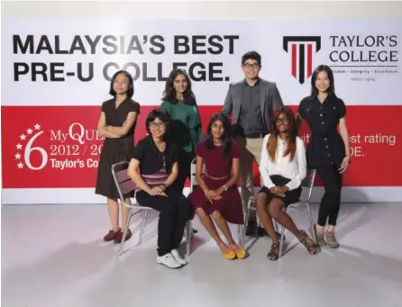  ??  ?? Through the scholarshi­ps and bursary offerings, Taylor’s College aims to support students in their life’s aspiration­s by providing them with learning skills, life skills as well leadership skills.
