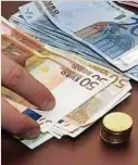  ?? Foto: Tessy Hansen ?? In Luxemburg gibt es bislang keine Grenze für das Zahlen mit Scheinen und Münzen.