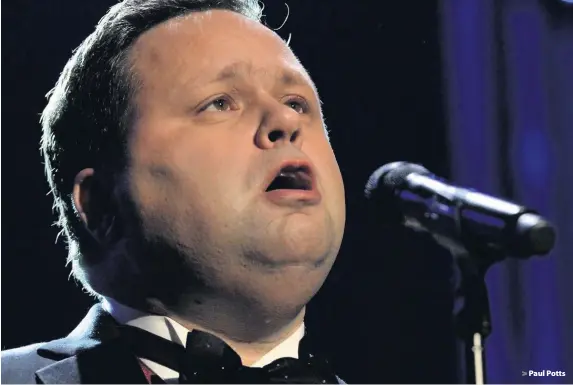 Paul Potts in America s Got Talent Champions final PressReader