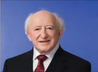  ??  ?? President Michael D Higgins will make the trip to Valentia this Saturday.