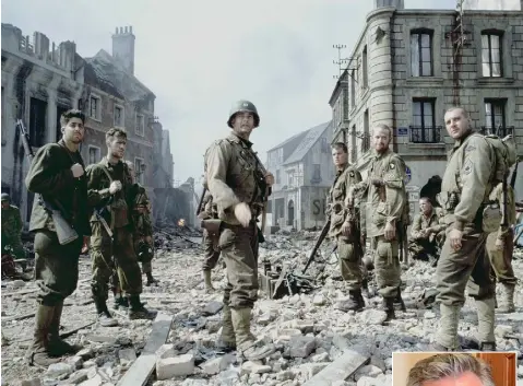  ??  ?? BIGGER SHOT: ‘Saving Private Ryan’ couldn’t be filmed entirely in Ireland — but its producer, Gary Levinsohn, right, believes Grange Castle Media Park would give the country far more clout
