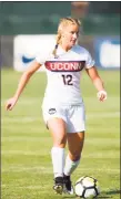  ?? UConn Athletics ?? Stamford native Heidi Druehl, a UConn senior.