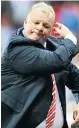  ??  ?? HIT HARD Steve Evans received one-game ban