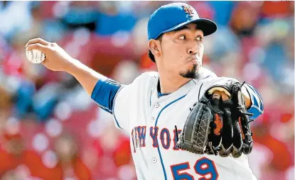  ??  ?? Fernando Salas formó parte del bullpen de los Mets en 2016 y 2017