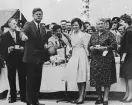  ??  ?? ANCESTORS: American President John Fitzgerald Kennedy visited Co Wexford in June, 1963