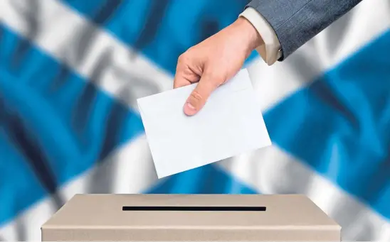  ??  ?? BALLOT BOTHER: Thanks to the list, an MSP can be elected on a handful of votes with no need to campaign.