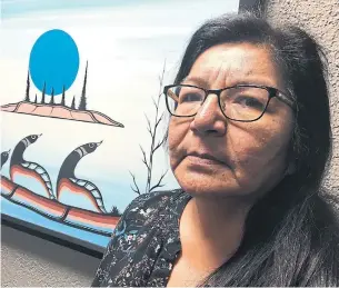  ?? JENNIFER YANG TORONTO STAR ?? Anna Betty Achneepine­skum, who has lost two relatives, says it will take a lot of time and progress for the Thunder Bay Police Service to gain her trust.