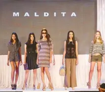  ??  ?? Maldita is a synonym for strong, sophistica­ted, confident.