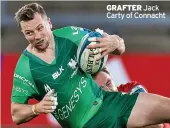  ?? ?? GRAFTER Jack Carty of Connacht