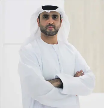  ?? Reem Mohammed / The National ?? Ali Eid Al Mheiri said there has been a positive response to his company’s plan for partial sales involving investors purchasing equity stakes in a particular vehicle