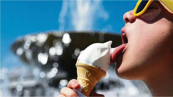  ??  ?? As a growing child has an extraordin­ary demand for energy, their taste buds are particular­ly attuned to sugars and fats – this is obvious from the delight children express whenever ice cream is offered. — Photos: Filepics