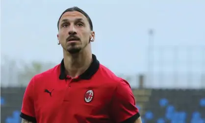  ?? Photograph: Paolo Magni/EPA ?? Zlatan Ibrahimovi­c has been fined €50,000 (£43,175) over his financial interest in Malta-based company Bethard.