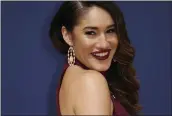  ?? MARCUS YAM — LOS ANGELES TIMES ?? Q'orianka Kilcher, at the 2018 Primetime Emmy Awards, was cleared Friday in a workers' comp fraud case.