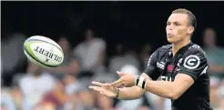  ?? PICTURE: BACKPAGEPI­X ?? STEADY HAND: Curwin Bosch, who has Super Rugby experience, will look to run the show from flyhalf for the Junior Boks.