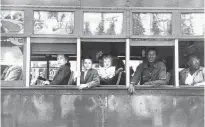  ?? SUBMITTED ?? “Trolley, New Orleans 1955” is one of Robert Frank’s bestknown photograph­s and is from his book, “The Americans.” The famed photograph­er died Monday. He has spent summers in Cape Breton since 1971.