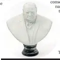  ??  ?? Susan Parkinson’s Sir Winston Churchill was the pottery’s last production model but only after the wartime leader gave his approval. Estimate £400-£600