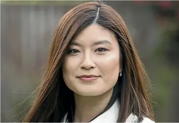  ?? ALDEN WILLIAMS/STUFF ?? Catherine Chu is under fire for failing to mention she is a Christchur­ch City councillor and a Canterbury District Health Board member in a political advertisem­ent.