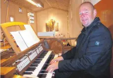  ?? FOTO: ANDREA UTZ ?? Das Fazit von Kantor Edgar Blaas nach der Sanierung der Orgel fällt ganz positiv aus.