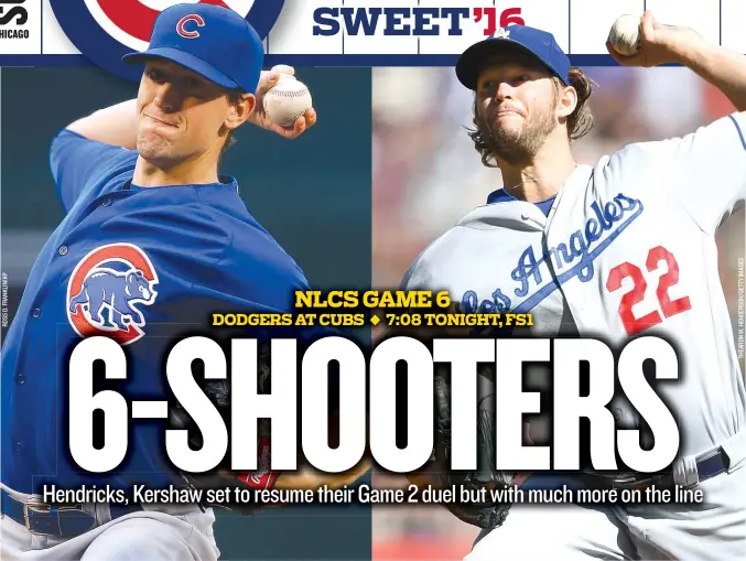  ??  ?? SWEET’ 16 8- PAGE SPECIAL SECTION • CHICAGO’S BEST CUBS COVERAGE