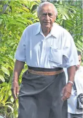  ??  ?? Former President Ratu Epeli Nailatikau.