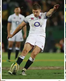  ??  ?? No easy job: Owen Farrell faced a learning curve as captain