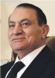  ??  ?? Hosni Mubarak