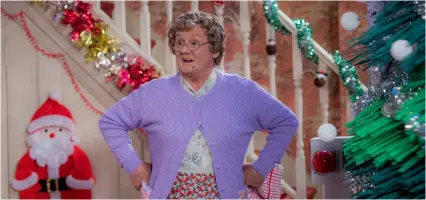  ??  ?? It promises to be far from a silent night in Mrs Brown’s Boys Christmas Special, RTE1, 9pm