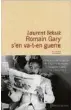  ??  ?? Genre | Roman Auteur | Laurent
Seksik
Titre | Romain Gary s’en va-t-en guerre Editeur |
Flammarion Pages | 228 Etoiles | ✶✶✶✶✶