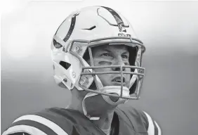  ?? PHOTO/ZACH BOLINGER, FILE] ?? Indianapol­is Colts quarterbac­k Philip Rivers announced his retirement Wednesday after 17 seasons in the NFL. [AP