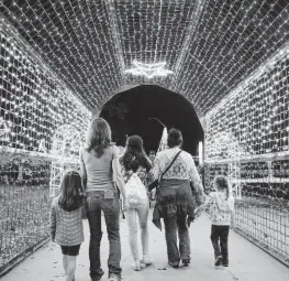  ?? Austin American-statesman ?? Marble Falls Walkway of Lights mesmerizes thousands of visitors each holiday season.