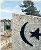  ??  ?? Graves in the Dagestan village of an Ataturk airport bomber