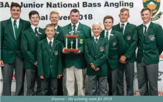  ??  ?? Easterns - the winning team for 2018