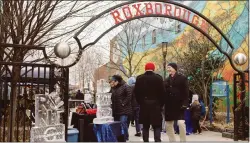  ?? COURTESY OF ROXBOROUGH DEVELOPMEN­T CORP. ?? The second annual Arctic Wonderland at Pocket Park in Roxborough will take place Saturday.