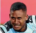  ??  ?? Ben Barba has been banned for life from the NRL for a serious incident with his partner at a casino in Townsville.