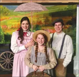  ?? Contribute­d photo ?? The time-honoured and much-loved piece of Canadiana, Anne of Green Gables, comes to life starting tonight on the Kelowna Actors Studio stage.