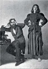  ?? PHOTO: THE HITLESS MOVIE BLOG ?? Dorothea Baird and Herbert Beerbohm Tree in the stage version of 1895.