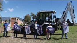  ?? ONOFRE LUJANO ?? II La presidenta asegura que es necesario activar los trabajos para dar empleo a los habitantes de Coroneo.