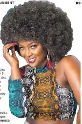  ?? CONTRIBUTE­D ?? Amara La Negra