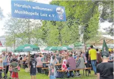  ??  ?? Wenn das gemütliche Gartenfest in Laiz ruft, kommen viele Besucher.