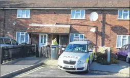  ?? Pictures: Kent Police ?? Wanted men Androen Lafetaj and Reneo Shehu and the property in Edgar Road they raided to steal cannabis plants