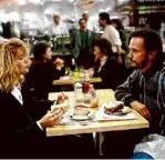  ?? MGM ?? Meg Ryan and Billy Crystal in “When Harry Met Sally.” Ryan is overlooked as a great comic actor.