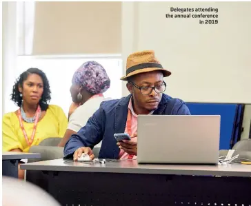  ?? PANEL 8 PHOTOGRAPH­Y ?? Delegates attending the annual conference in 2019