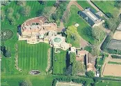  ??  ?? The £15 million mansion in Egham, Surrey, owned by Walid Juffali