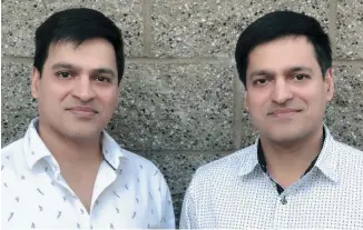  ??  ?? Mezi founders Swapnil Shinde and Snehal Shinde are also planning to back start-ups