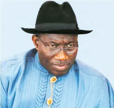  ??  ?? Goodluck Jonathan